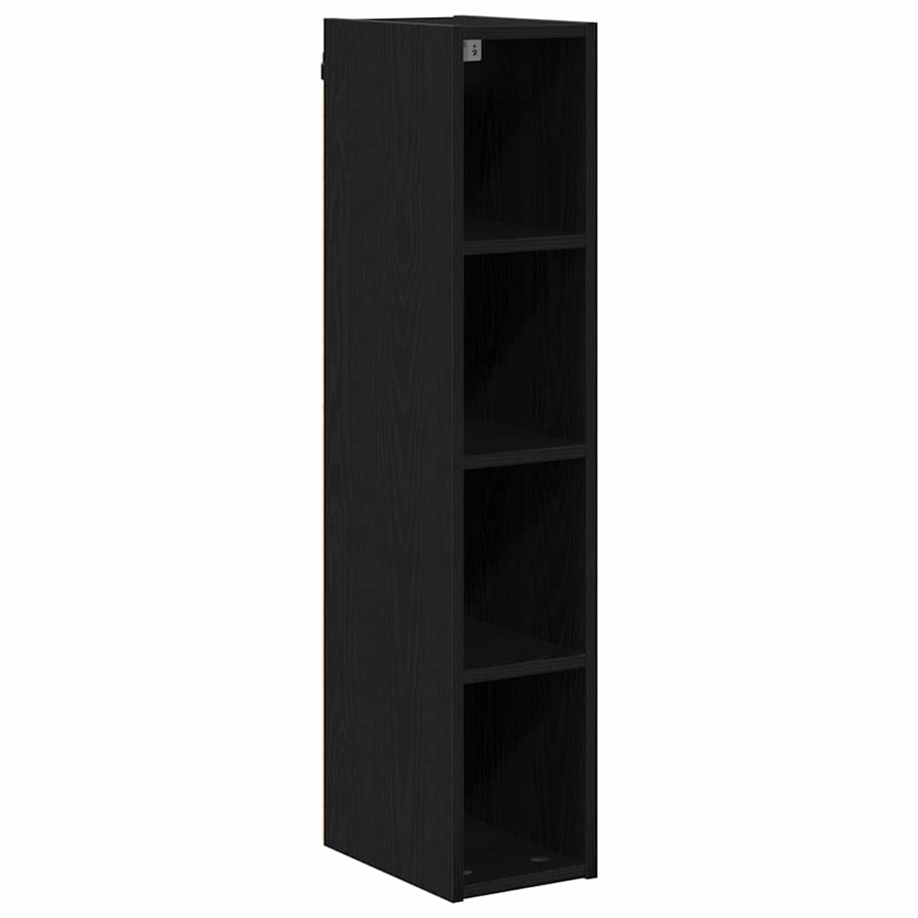 Hanging cabinet with Shelf Riga Black Oak 20 x 29.5 x 100 cm