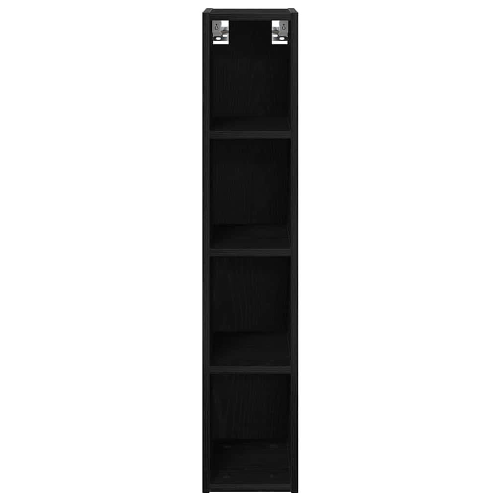 Hanging cabinet with Shelf Riga Black Oak 20 x 29.5 x 100 cm