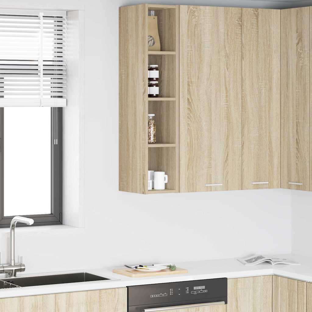 Hanging cabinet with Shelf Riga Sonoma Oak 20 x 29.5 x 100 cm