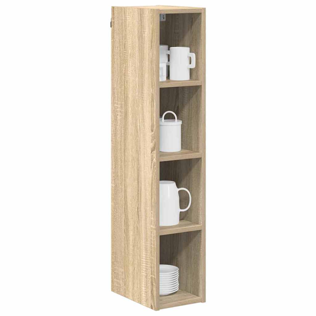 Hanging cabinet with Shelf Riga Sonoma Oak 20 x 29.5 x 100 cm