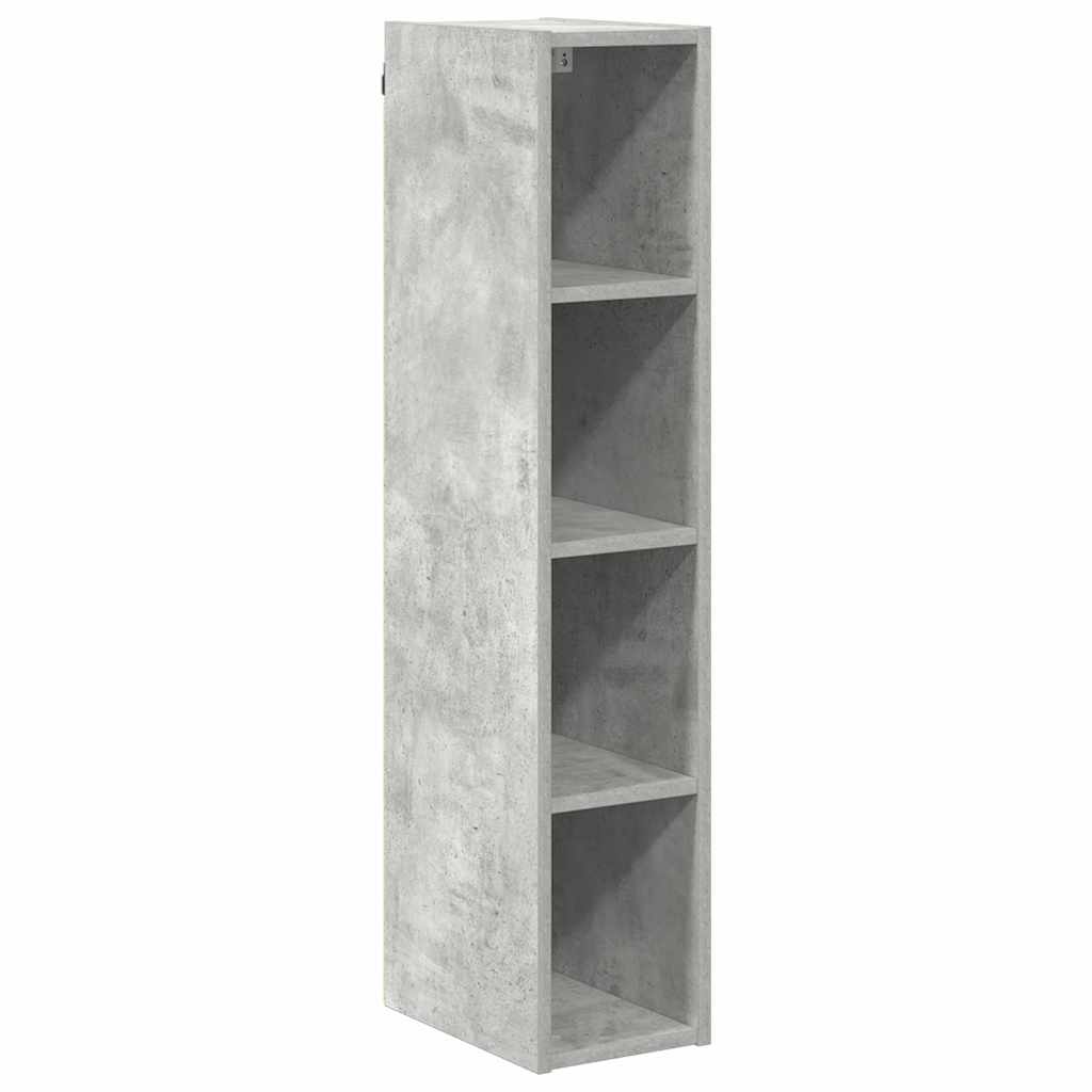 Hanging cabinet Riga Concrete Grey 20 x 29.5 x 100 cm