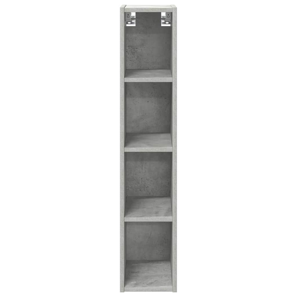 Hanging cabinet Riga Concrete Grey 20 x 29.5 x 100 cm