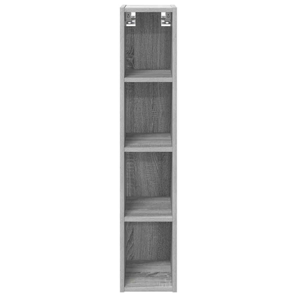 Hanging cabinet with Shelf Riga Grey Sonoma 20 x 29.5 x 100 cm