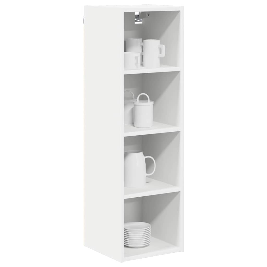 Hanging cabinet Riga White 30 x 29.5 x 100 cm Engineered Wood