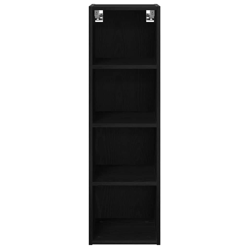 Hanging cabinet with Shelf Riga Black Oak 30 x 29.5 x 100 cm