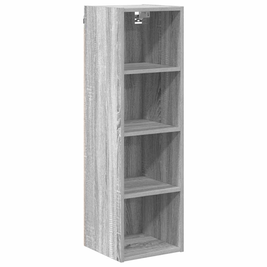 Hanging cabinet with Shelf Riga Grey Sonoma 30 x 29.5 x 100 cm