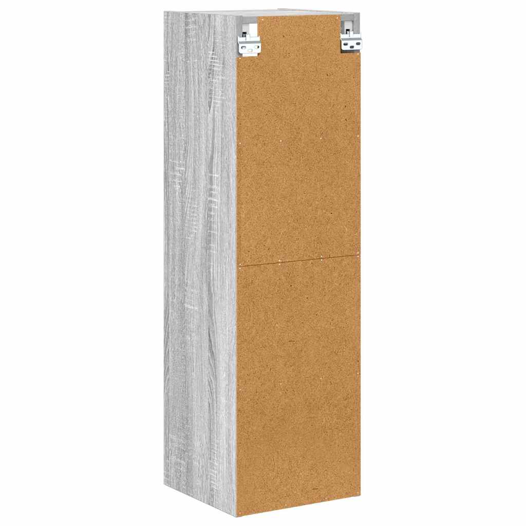 Hanging cabinet with Shelf Riga Grey Sonoma 30 x 29.5 x 100 cm