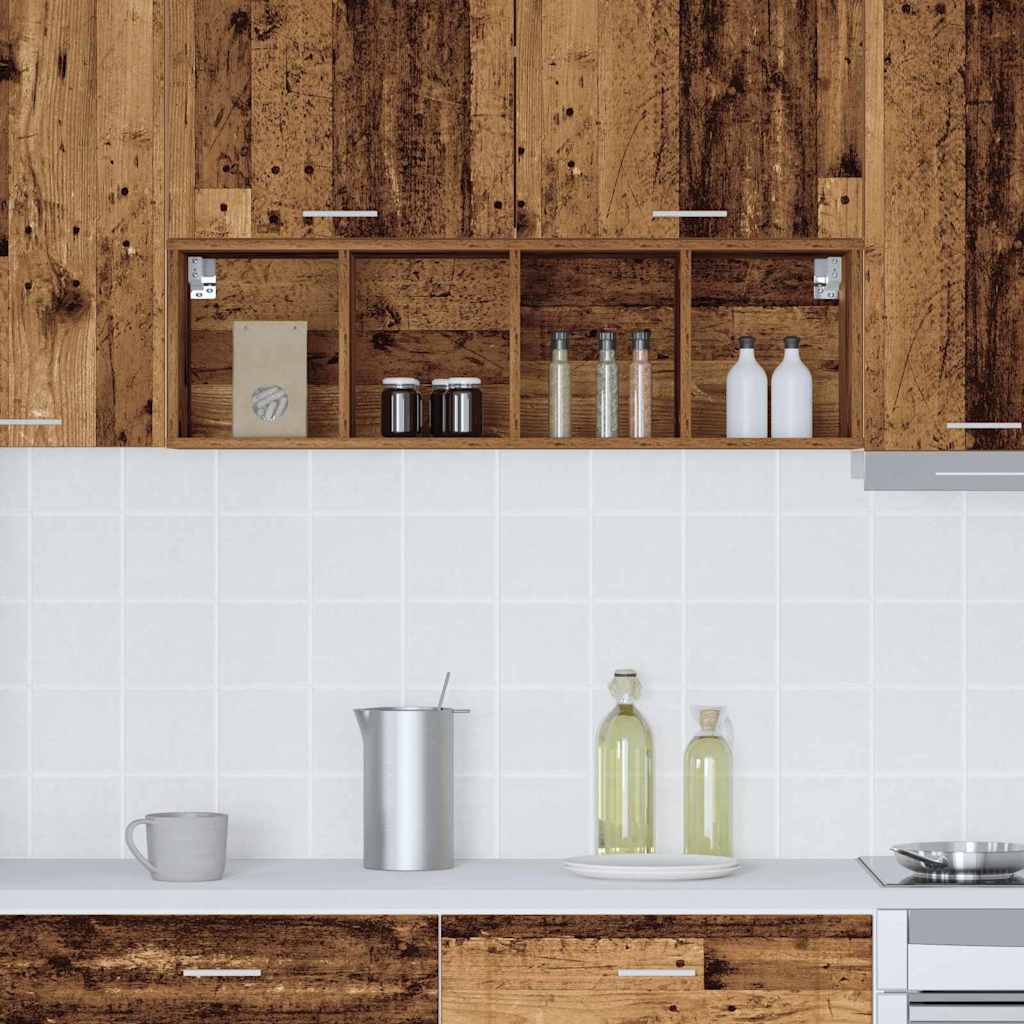 Hanging cabinet with Shelf Riga Old Wood 30 x 29.5 x 100 cm