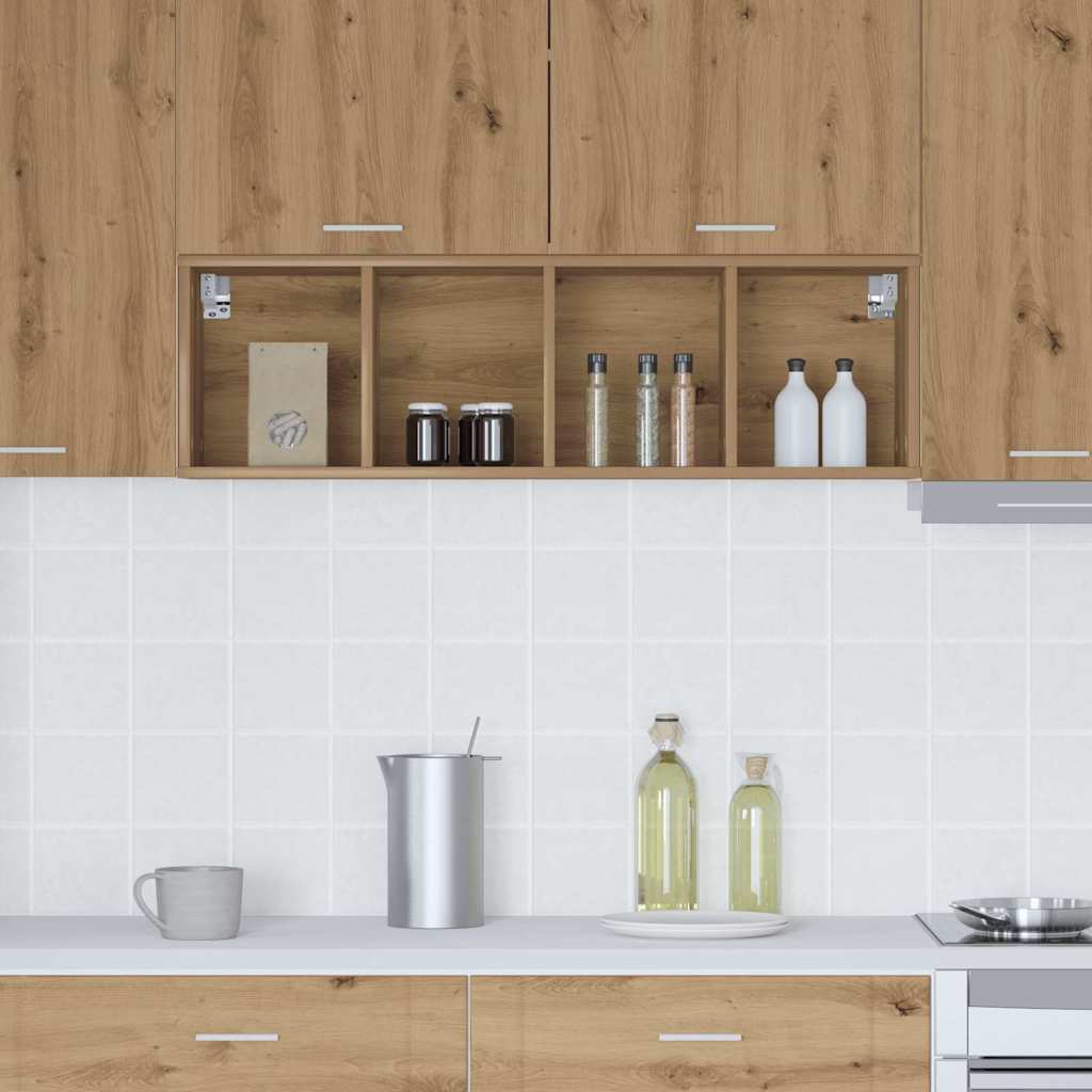 Hanging cabinet with Shelf Riga Artisan Oak 30 x 29.5 x 100 cm