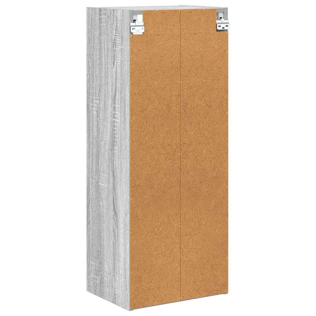 Hanging cabinet with Shelf Riga Grey Sonoma 40 x 29.5 x 100 cm