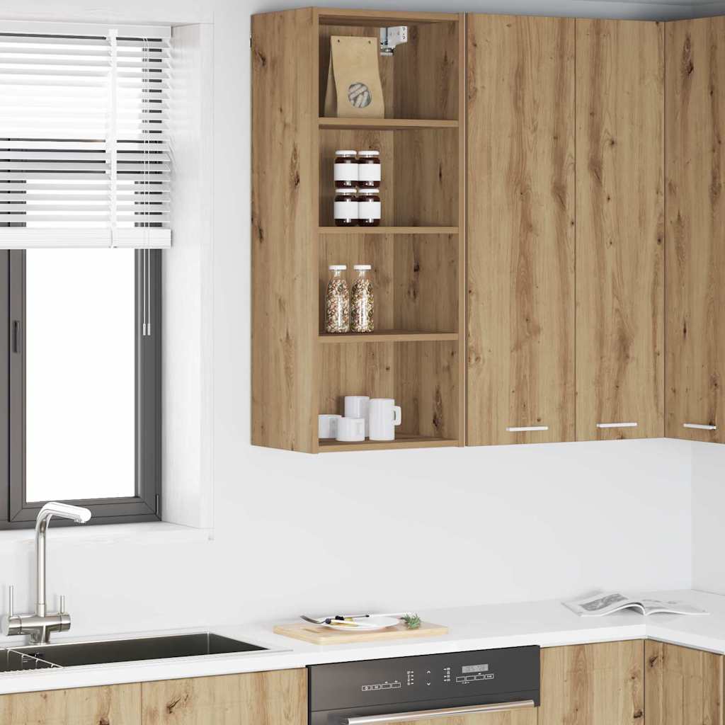 Hanging cabinet with Shelf Riga Artisan Oak 40 x 29.5 x 100 cm