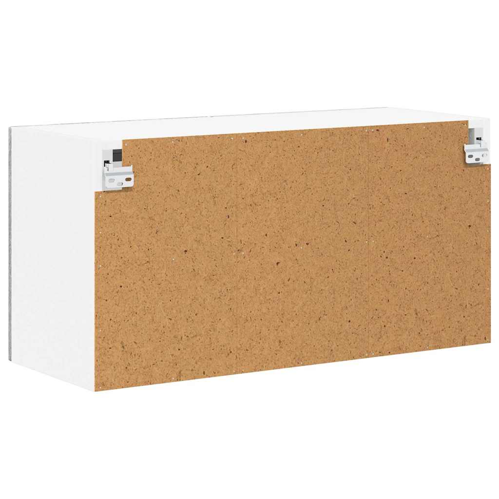 Kitchen Wall Cabinet with Shelf Grey Sonoma 80 x 31 x 40 cm