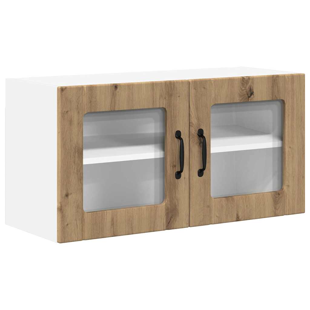 Kitchen Wall Cabinet with Shelf Artisan Oak 80 x 31 x 40 cm