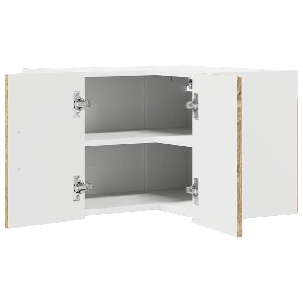 Kitchen Wall Cabinet Sonoma Oak 57 x 57 x 40 cm Engineered Wood