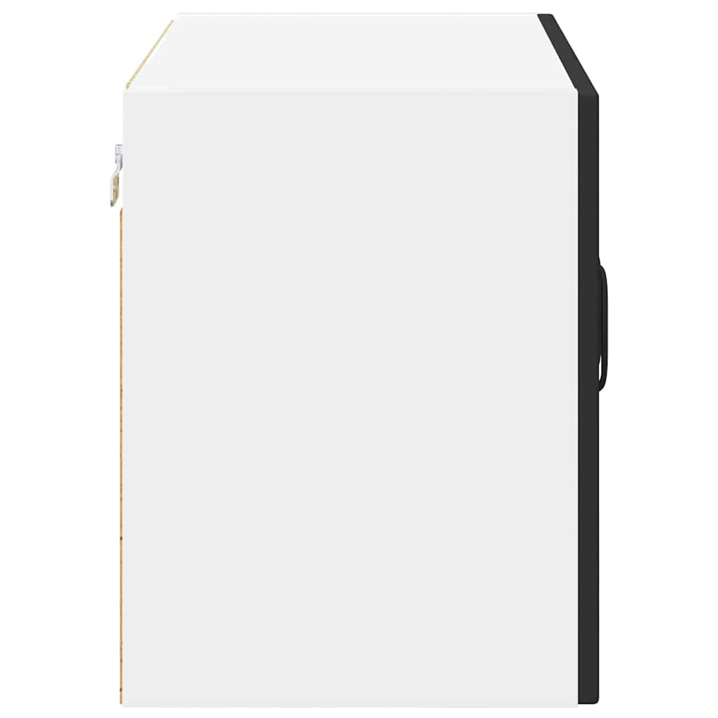 Kitchen Wall Cabinet with Shelf 2 pcs Black 60 x 31 x 40 cm