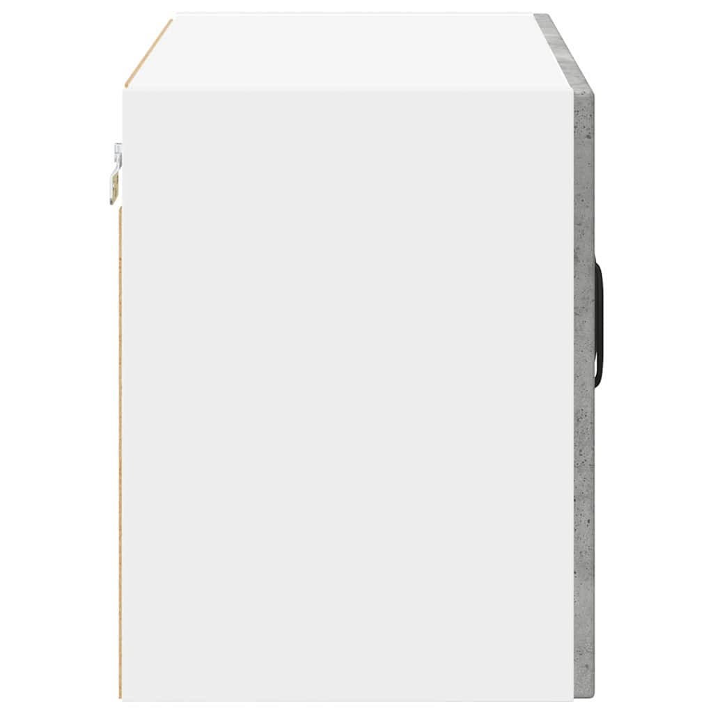 Kitchen Wall Cabinet 2 pcs Concrete Grey 60 x 31 x 40 cm
