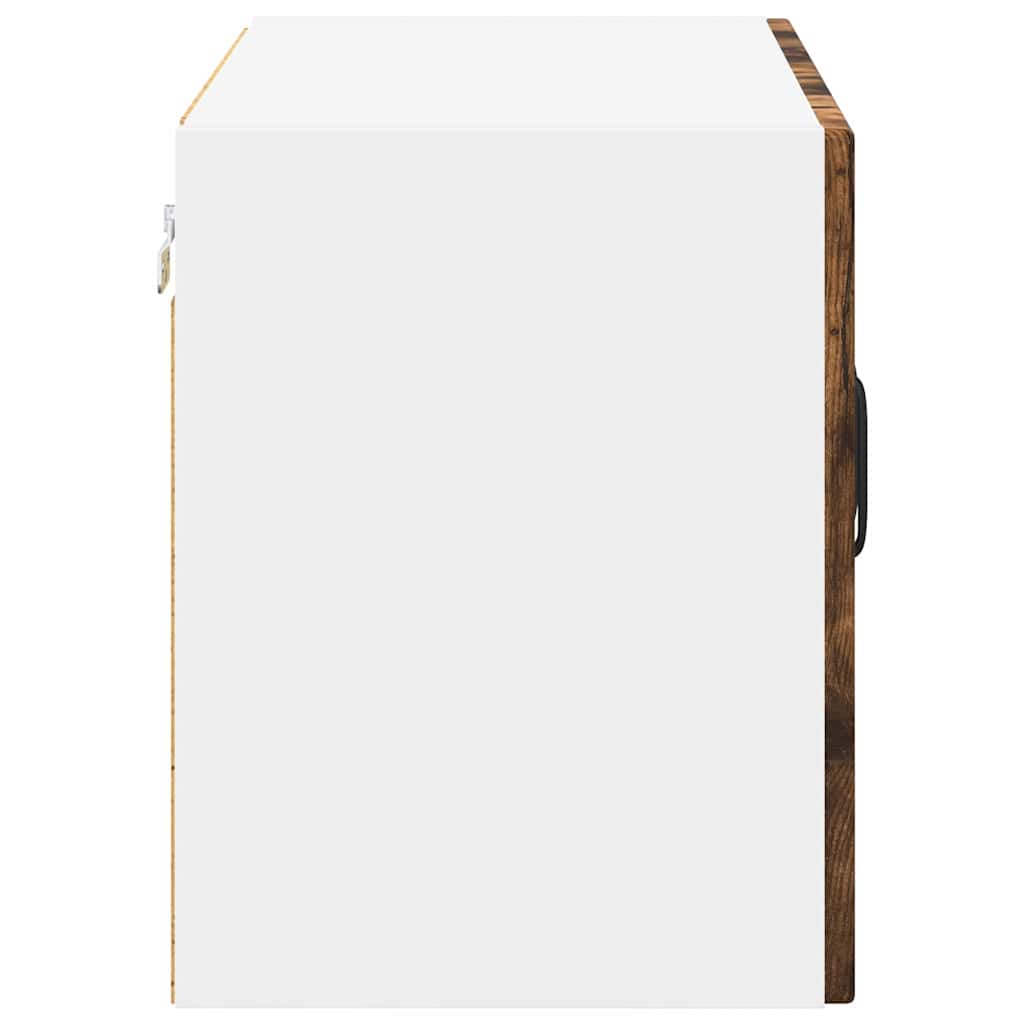 Kitchen Wall Cabinet with Door 2 pcs Smoked Oak 60 x 31 x 40 cm