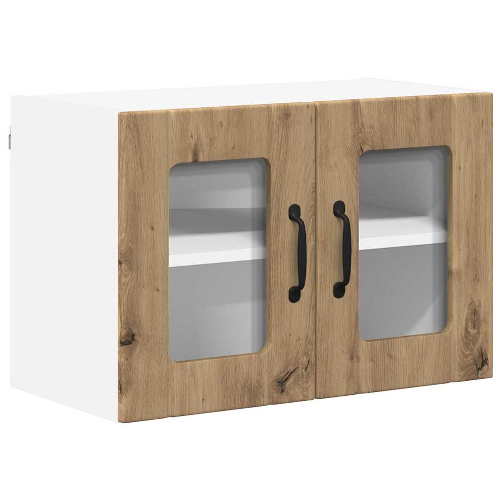 Kitchen Wall Cabinet 2 pcs Artisan Oak 60 x 31 x 40 cm