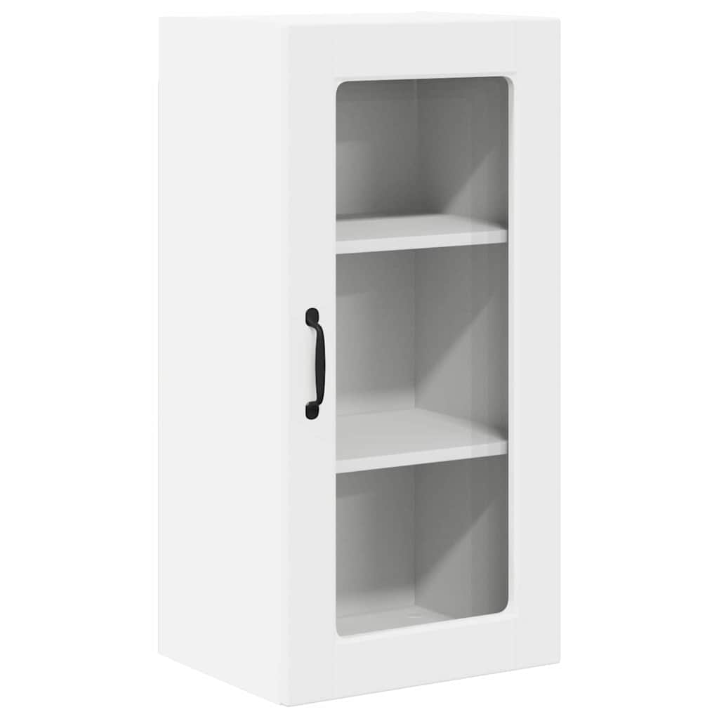 Kitchen Wall Cabinet White 40 x 31 x 80 cm Engineered Wood