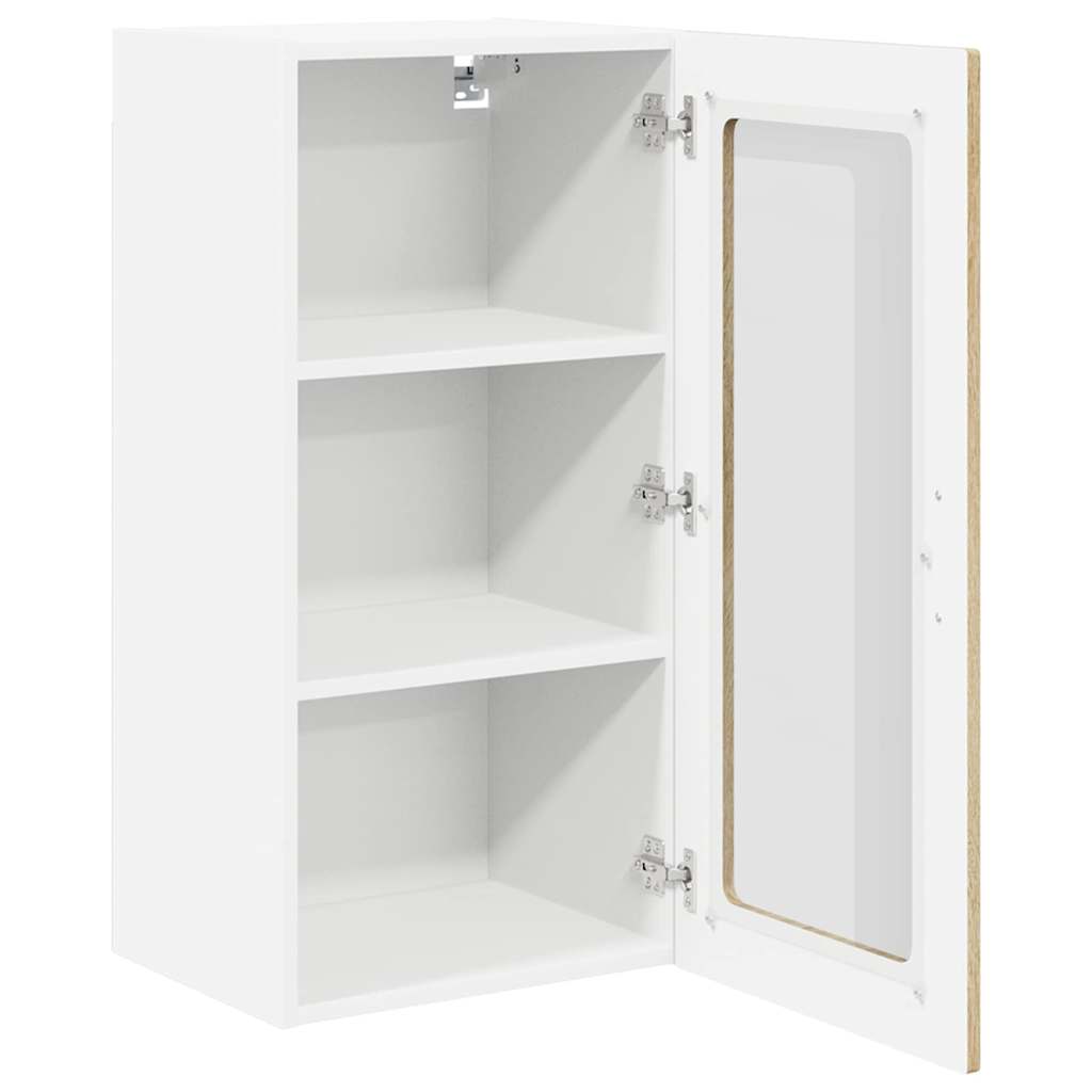Kitchen Wall Cabinet Sonoma Oak 40 x 31 x 80 cm Engineered Wood