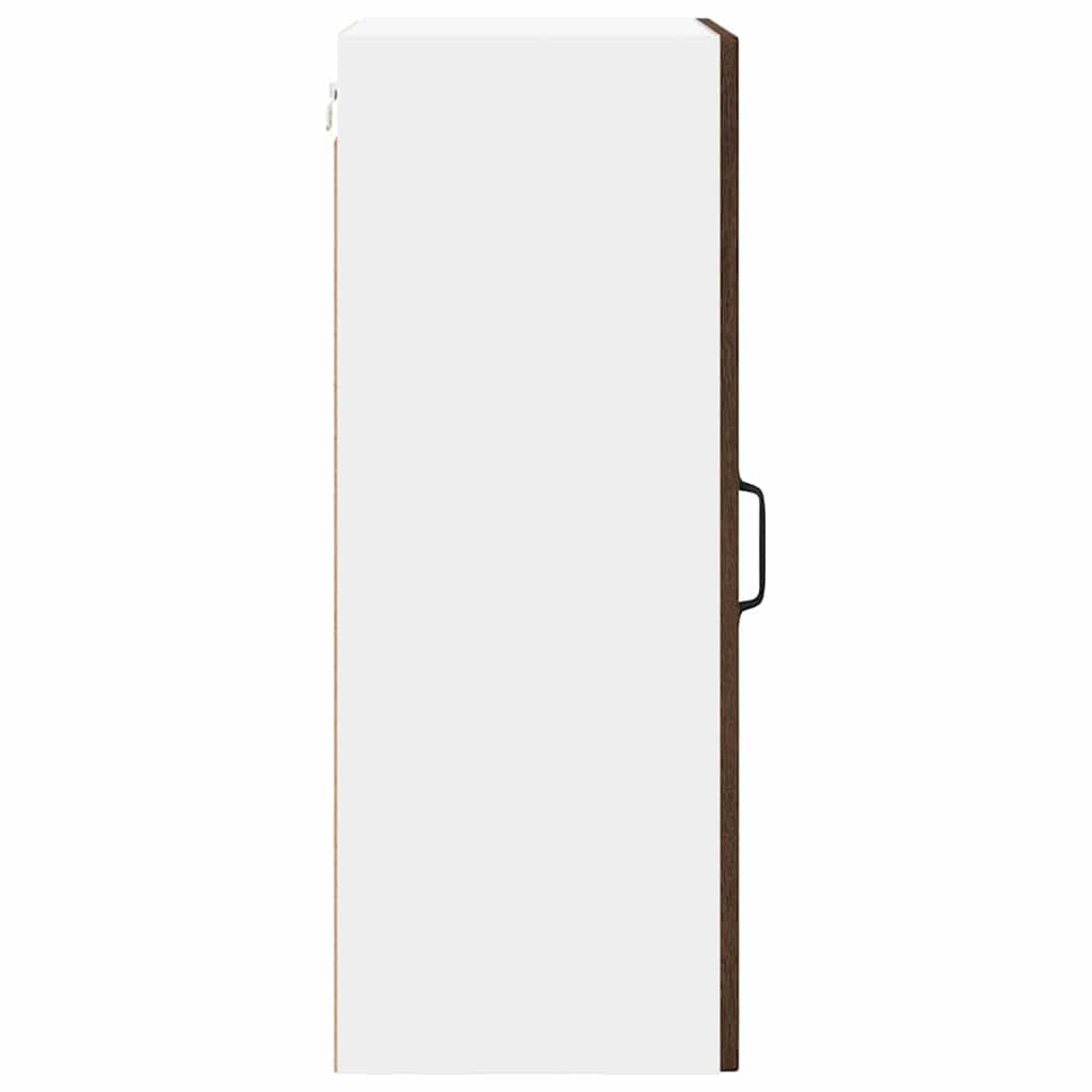 Kitchen Wall Cabinet Brown Oak 40 x 31 x 80 cm Engineered Wood