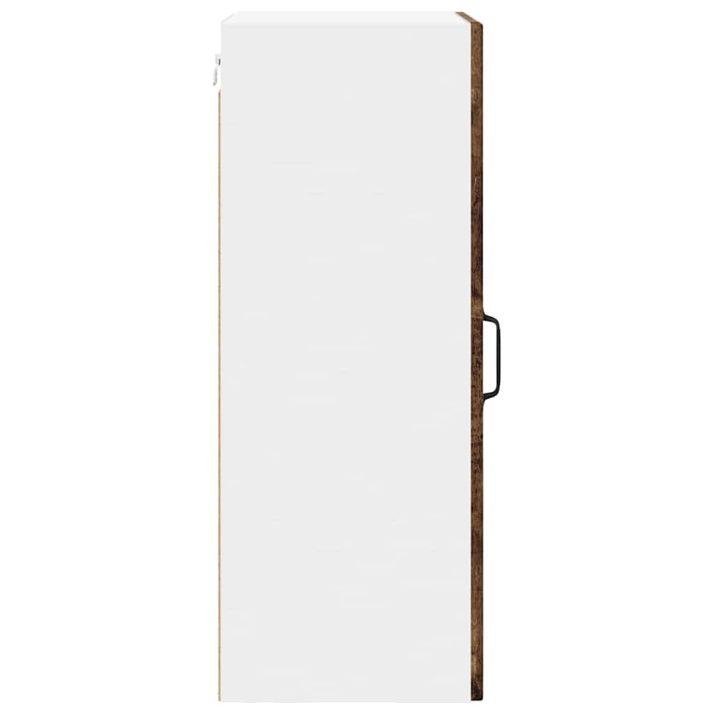 Kitchen Wall Cabinet with Shelf 2 pcs Old Wood 40 x 31 x 80 cm