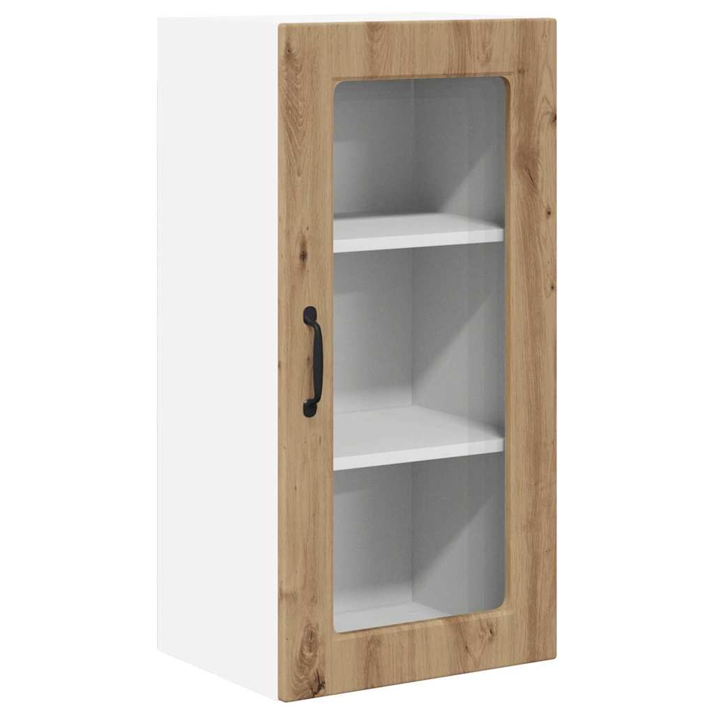 Kitchen Wall Cabinet with Shelf Artisan Oak 40 x 31 x 80 cm