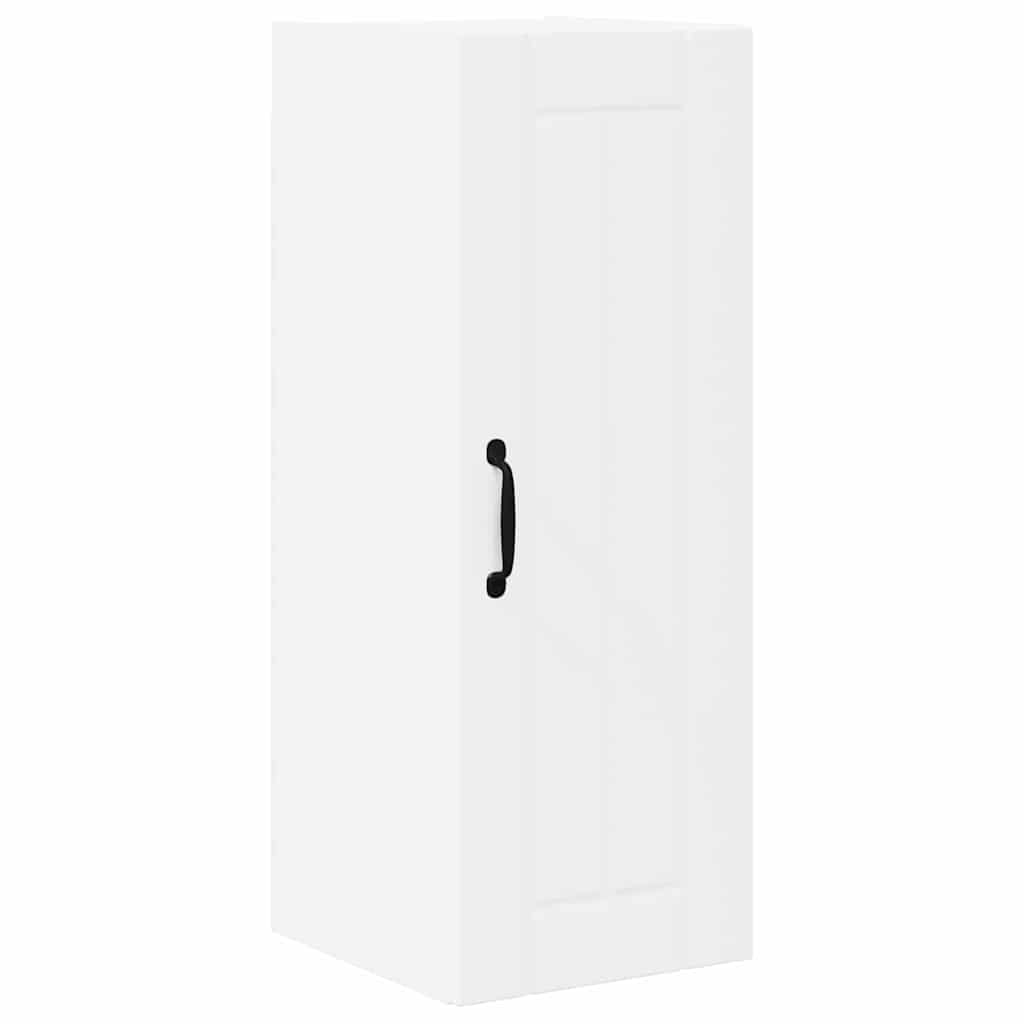 Kitchen Wall Cabinet with Shelf 2 pcs White 30 x 31 x 80 cm