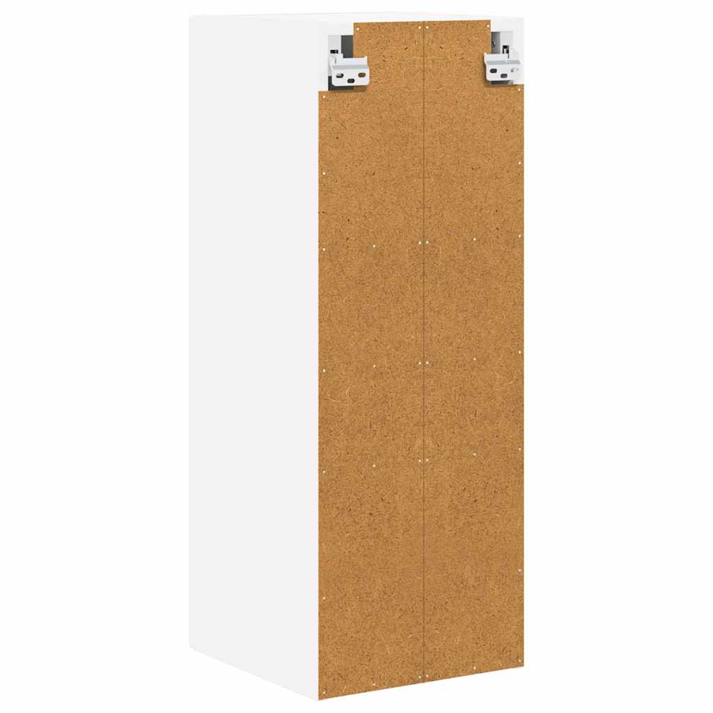 Kitchen Wall Cabinet with Shelf 2 pcs White 30 x 31 x 80 cm