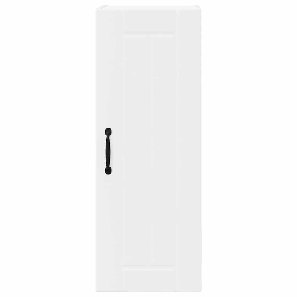 Kitchen Wall Cabinet with Shelf 2 pcs White 30 x 31 x 80 cm