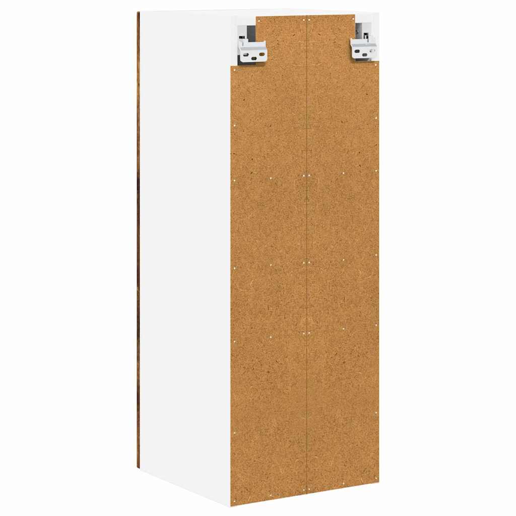 Kitchen Wall Cabinet Smoked Oak 30 x 31 x 80 cm Engineered Wood