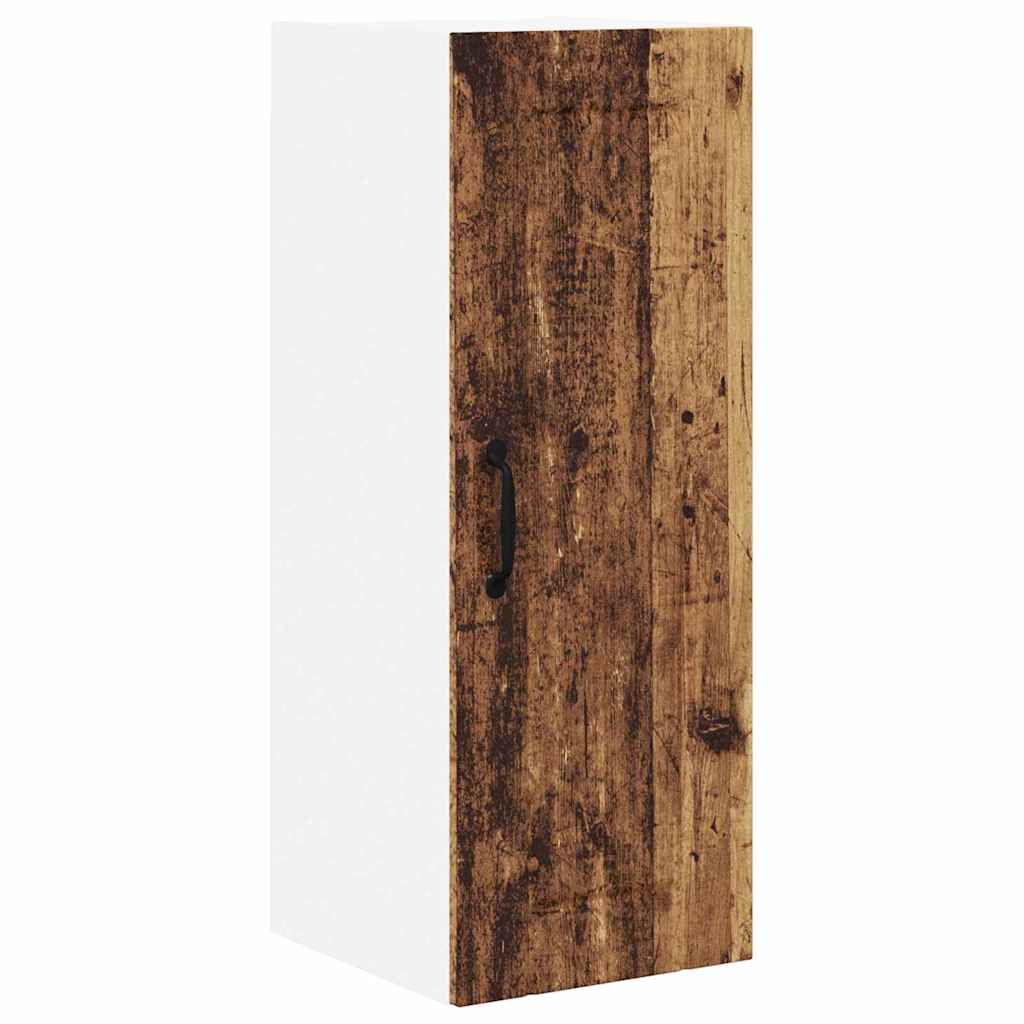 Kitchen Wall Cabinet with Shelf 2 pcs Old Wood 30 x 31 x 80 cm