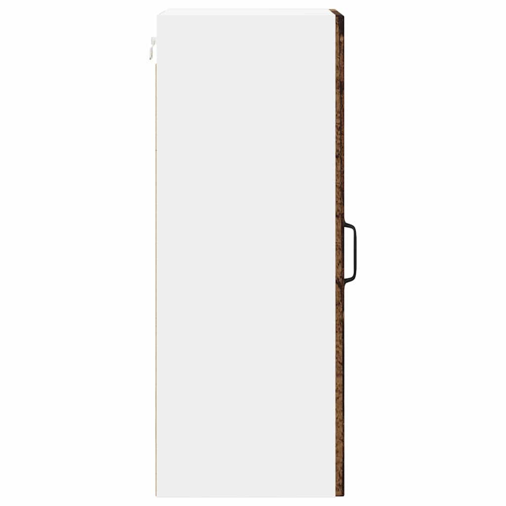Kitchen Wall Cabinet with Shelf 2 pcs Old Wood 30 x 31 x 80 cm