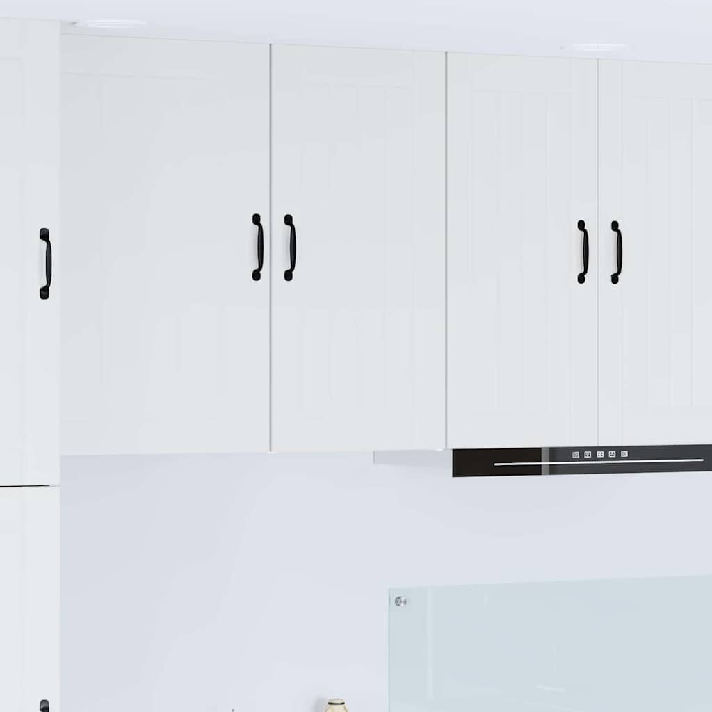 Kitchen Wall Cabinet with Door High Gloss White 40 x 31 x 80 cm