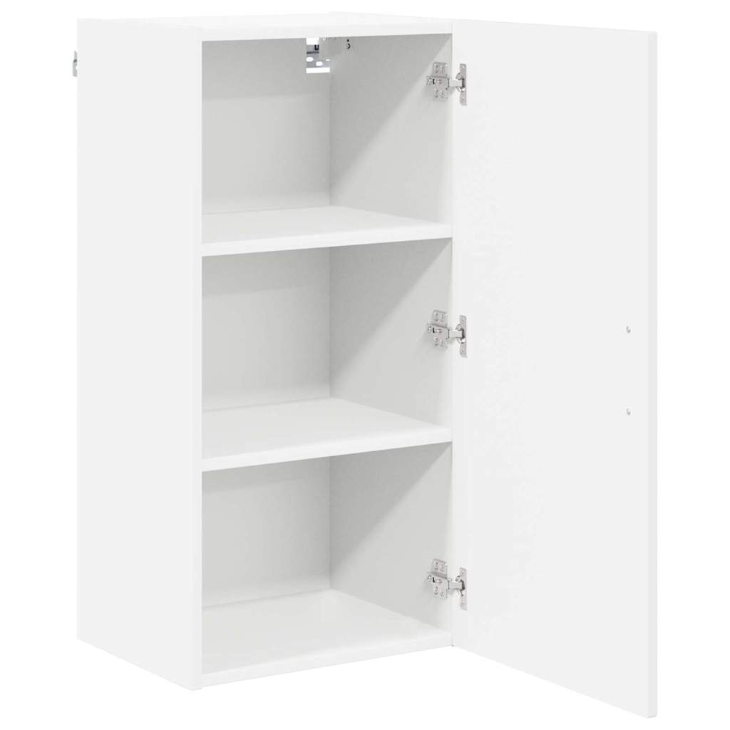 Kitchen Wall Cabinet with Door High Gloss White 40 x 31 x 80 cm