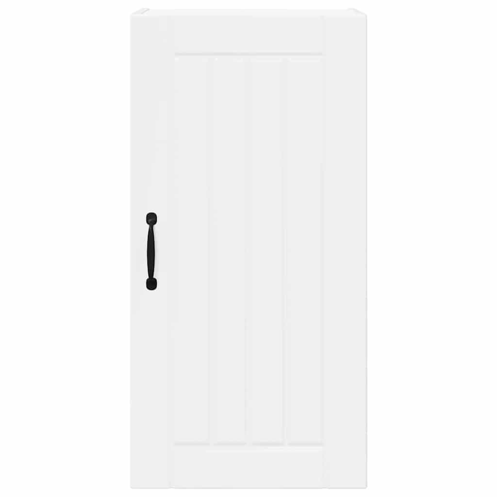 Kitchen Wall Cabinet with Door High Gloss White 40 x 31 x 80 cm