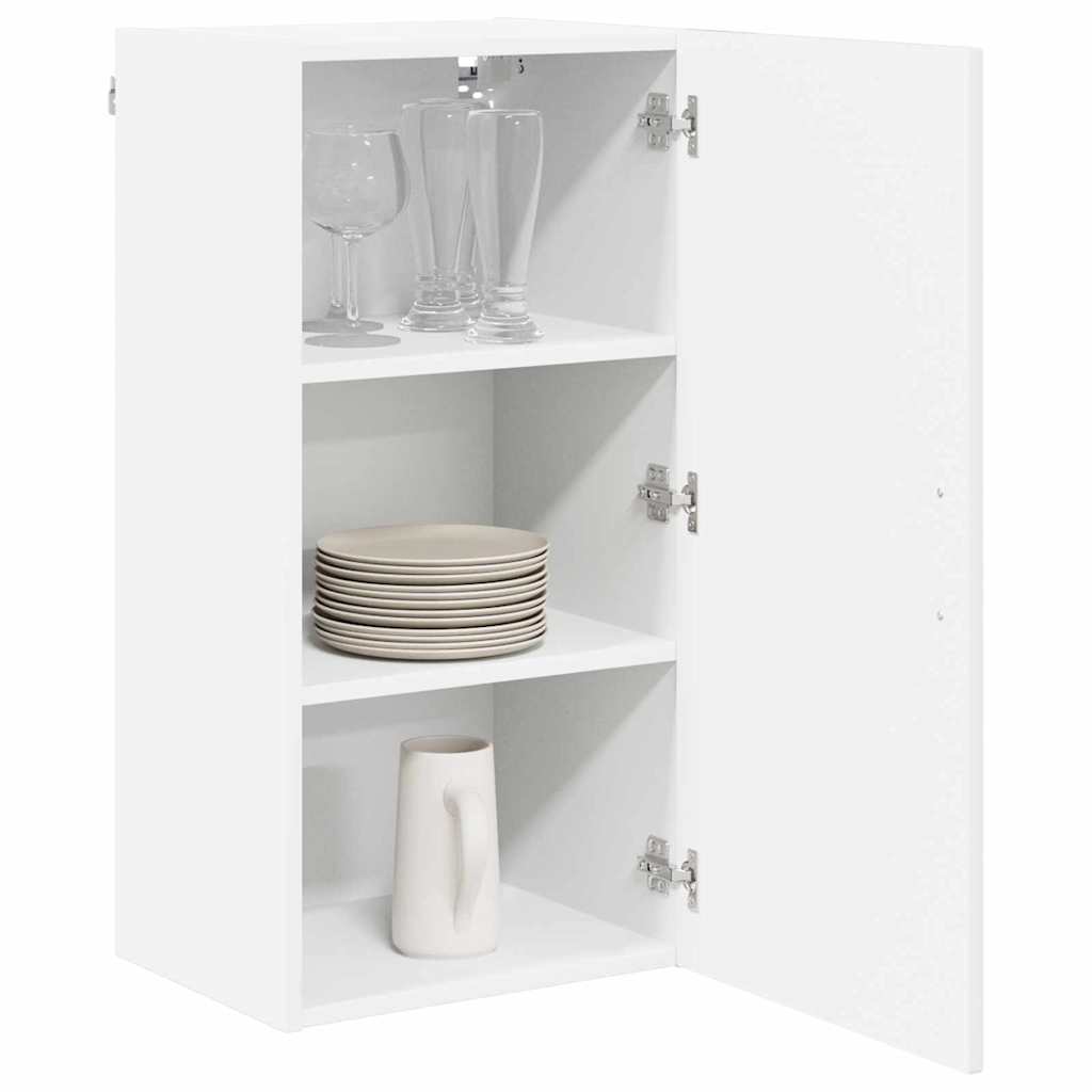 Kitchen Wall Cabinet with Door High Gloss White 40 x 31 x 80 cm