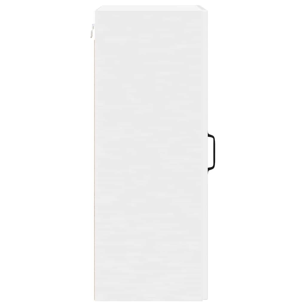 Kitchen Wall Cabinet with Door High Gloss White 40 x 31 x 80 cm