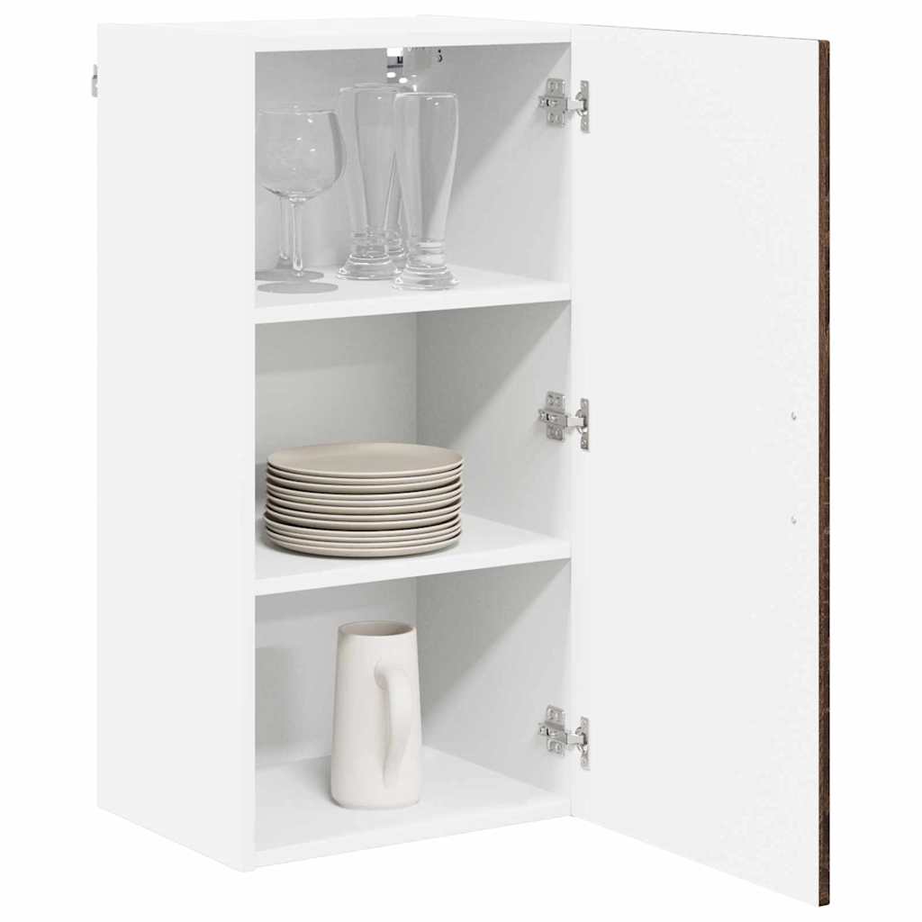 Kitchen Wall Cabinet Brown Oak 40 x 31 x 80 cm Engineered Wood
