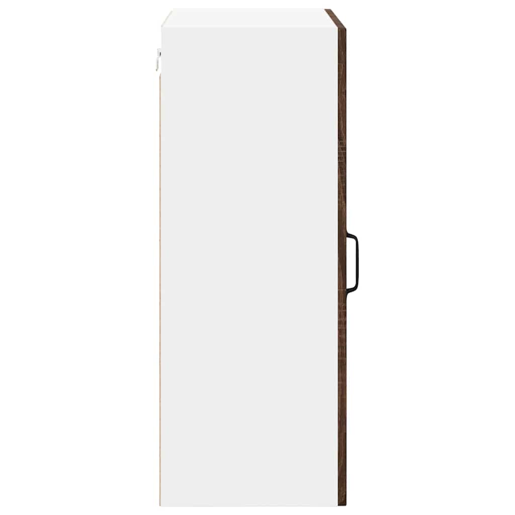 Kitchen Wall Cabinet Brown Oak 50 x 31 x 80 cm Engineered Wood