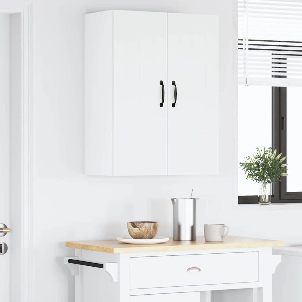 Kitchen Wall Cabinet White 60 x 31 x 80 cm Engineered Wood