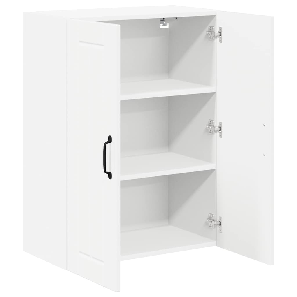 Kitchen Wall Cabinet with Door High Gloss White 60 x 31 x 80 cm
