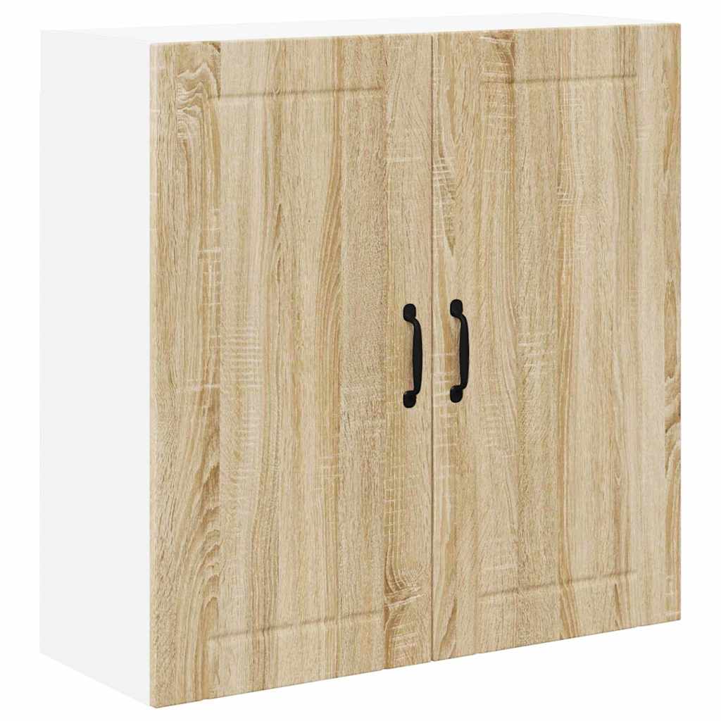 Kitchen Wall Cabinet Sonoma Oak 80 x 31 x 80 cm Engineered Wood