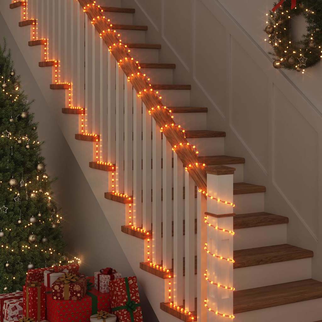 Rope Light With 120 Leds Warm White Pvc