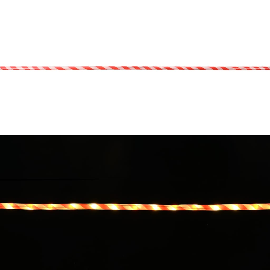 Rope Light With 240 Leds Warm White Pvc