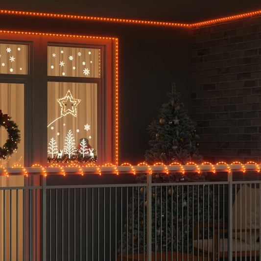 Rope Light With 240 Leds Warm White Pvc