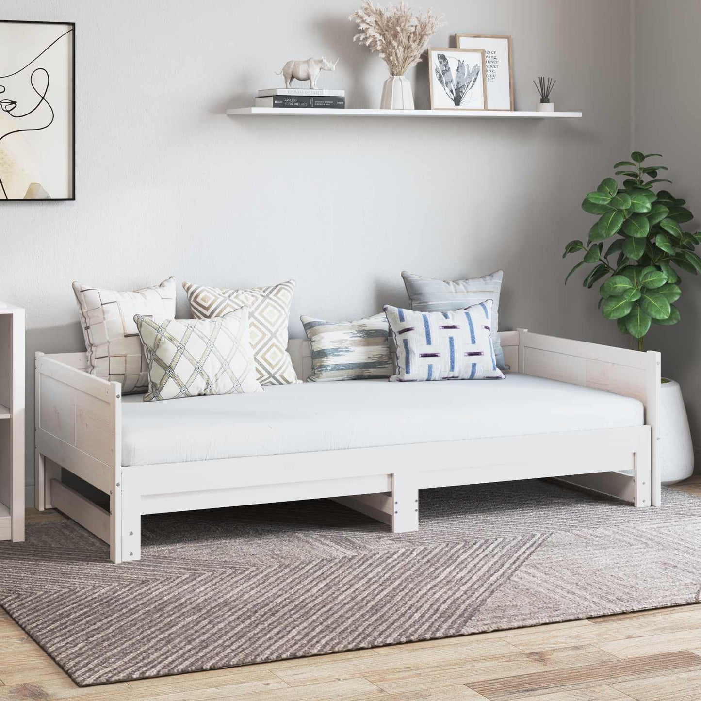 Pull-Out Day Bed Without Mattress 2X(80X200) Cm