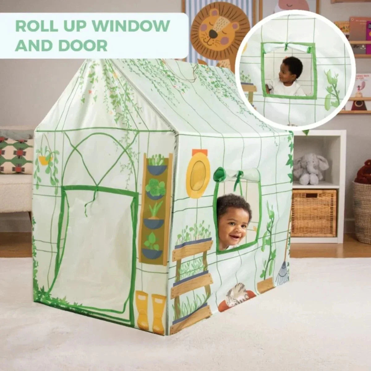 Mookie Activo Pop-Up Tent - Greenhouse
