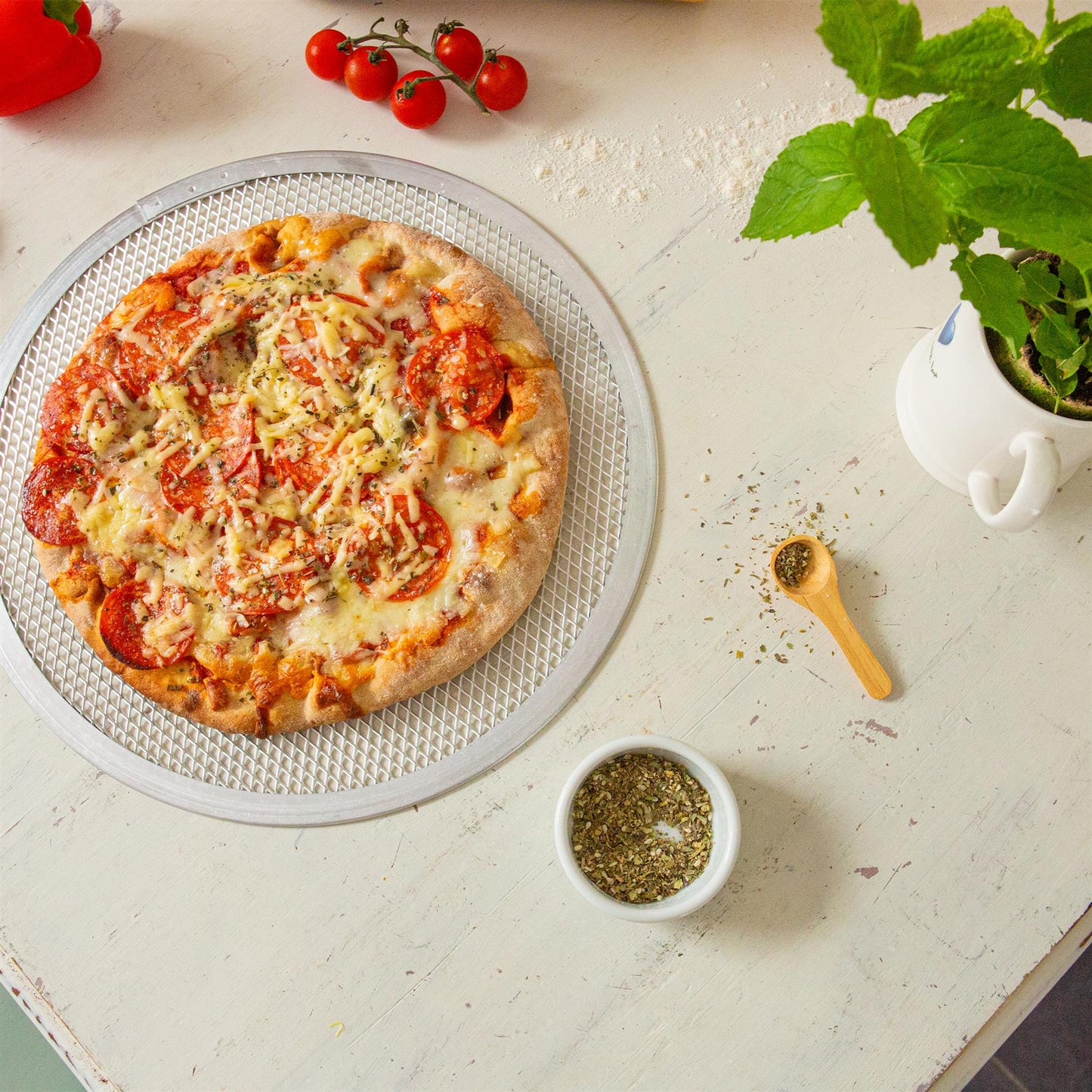 12" Aluminium Pizza Screen