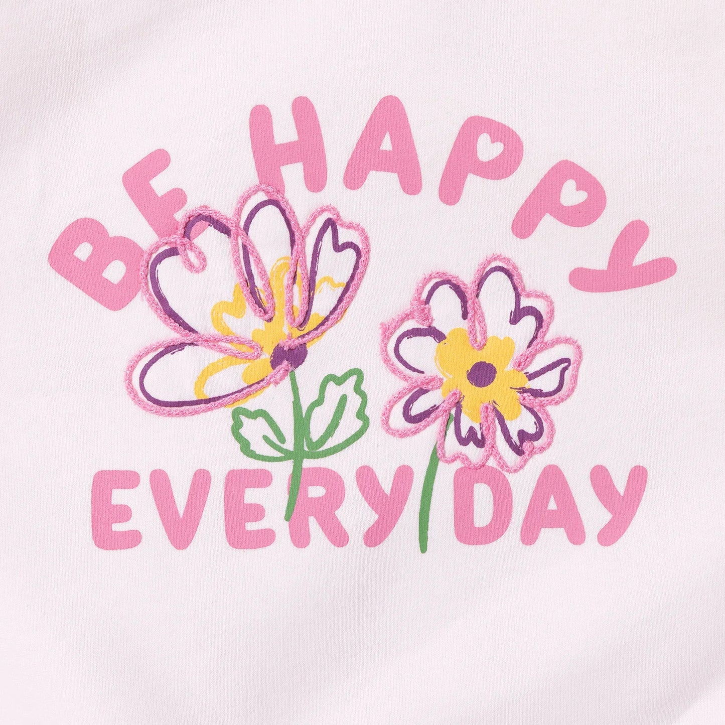 HelloBaby Motto Girl Jogging Set - Light Pink